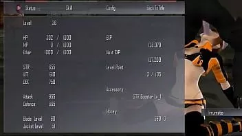 Play Aya girl having sex with a ugly man in ho of the blade new hentai gameplay