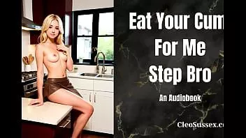 play Horny stepsister gives cum eating instructions - cei audiobook