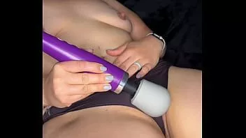 play Playing with my pussy while my husband is out