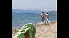 Oynat Plaj Sakso: Amatör Karısı Teresa Jones Sandy'yi Alır