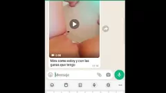 Afspelen Ex-vriendin sexting en flashen op camera deel 3 - Echte Latin Cam Show