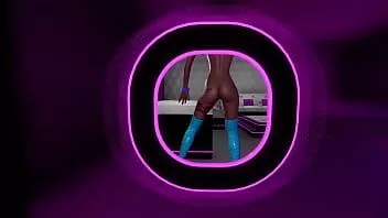 play 愚かさと円錐形を特徴とするジュリアのダンス